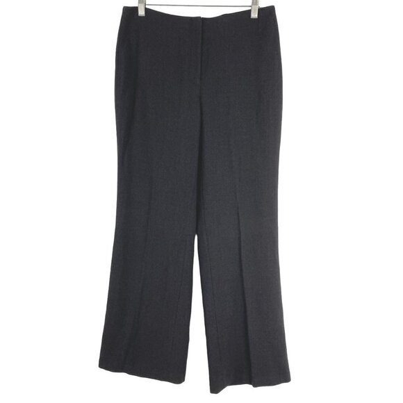 Eileen‎ Fisher Wide Trouser Pants Small Woven Merino Wool Blend NWT PT-1817 - Picture 1 of 10